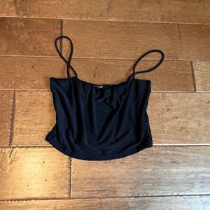 Black Crop Top